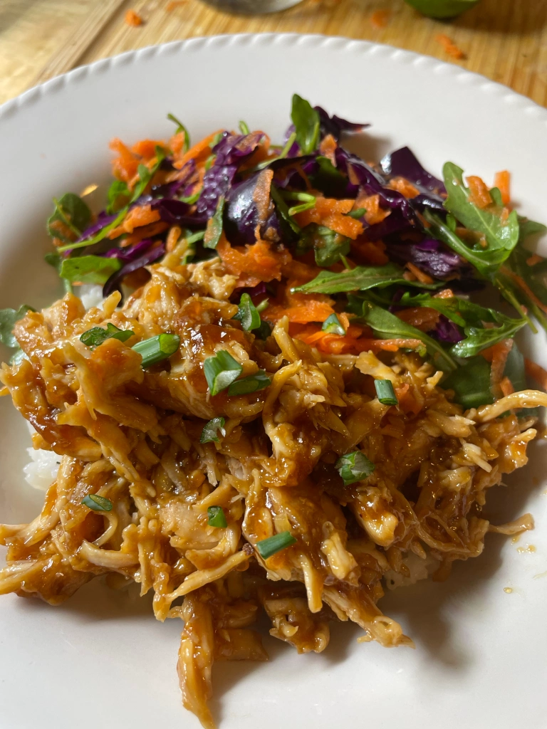 honey pulled chicken recipe using a slow cooker