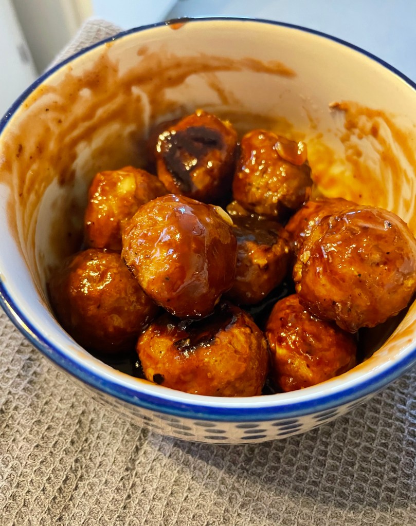 Bbq Turkey Meatballs (Easy Oven Baked Recipe)