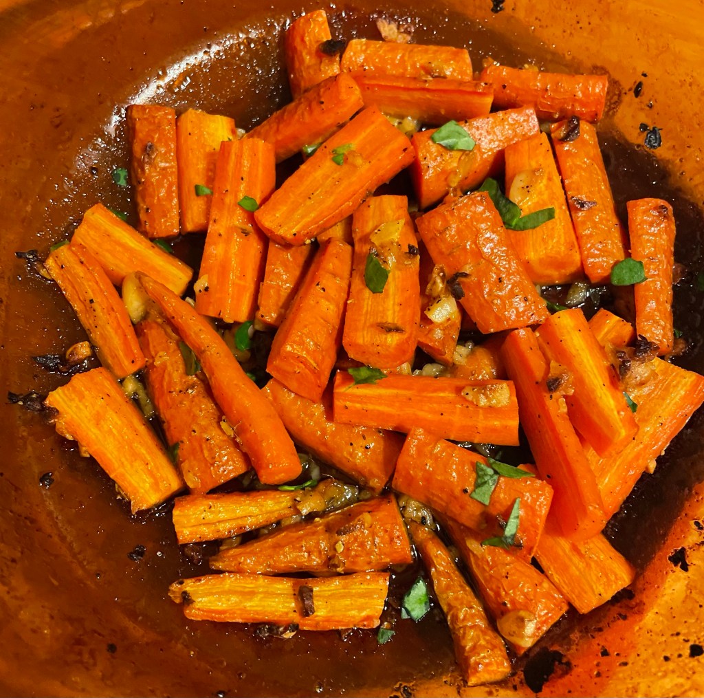 Honey Garlic Carrots (Oven Roasted Recipe)
