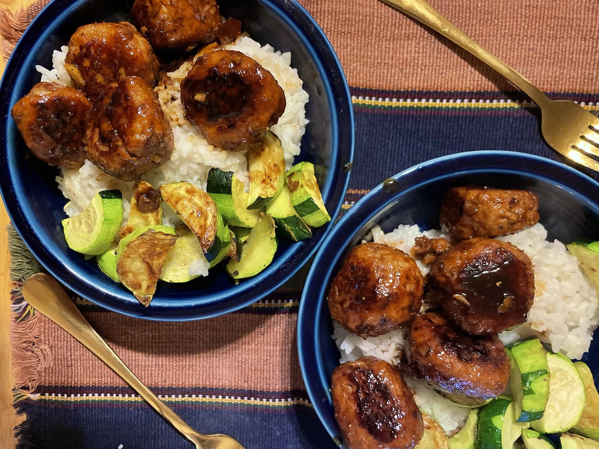 Ponzu Glazed Meatballs Recipe Stay Creative